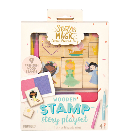 Mini Wooden Stamp Set