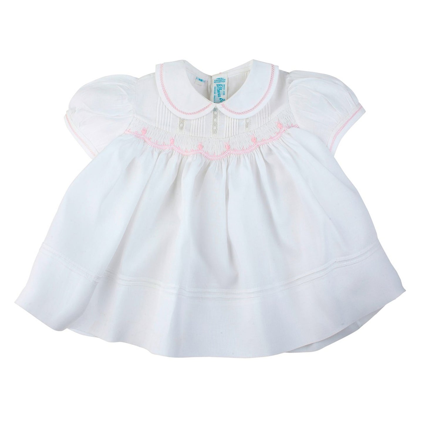 Rosebud Detail Smocked Dress 83235