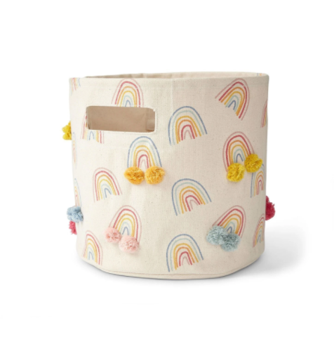 Printed Pom Pom Pint Happy Days