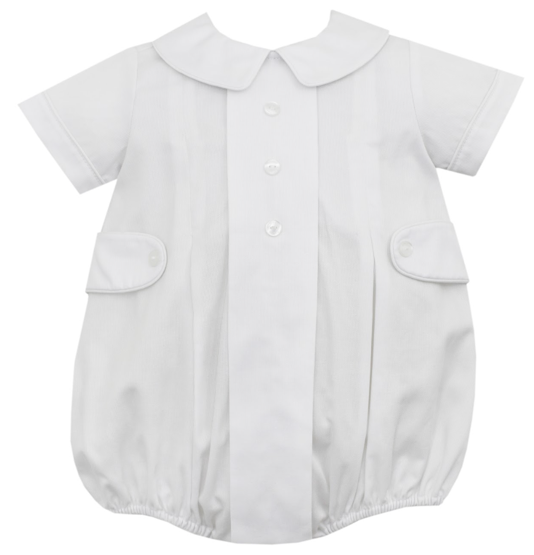 Group 1 White Pique Boy's Bubble 3000BB