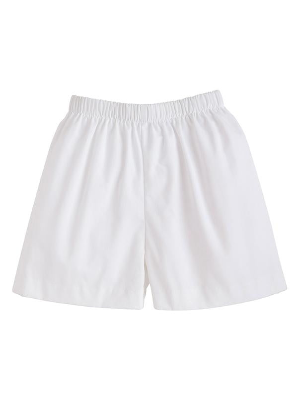 Basic Short White Twill