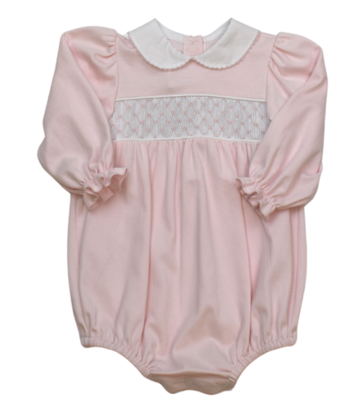 Windsor Bubble Long Sleeve Blooms and Blessings Pink