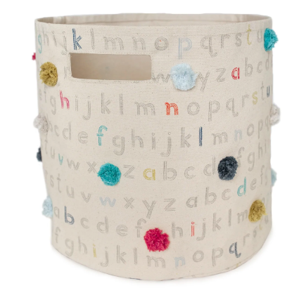 Printed Pom Pom Pint - ABC