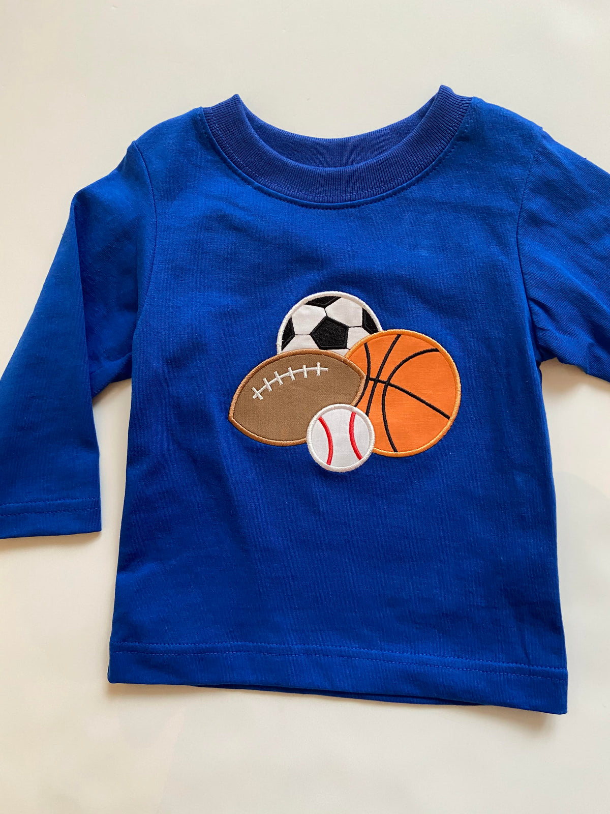 Sports Applique Tee - 4-6 Boys