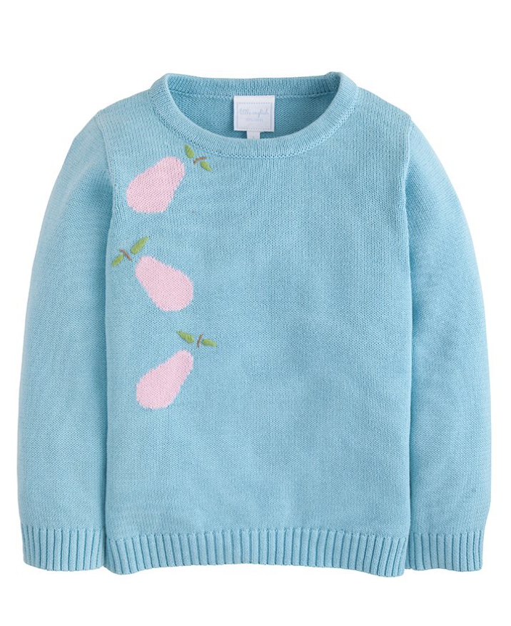 Pear Intarsia Sweater