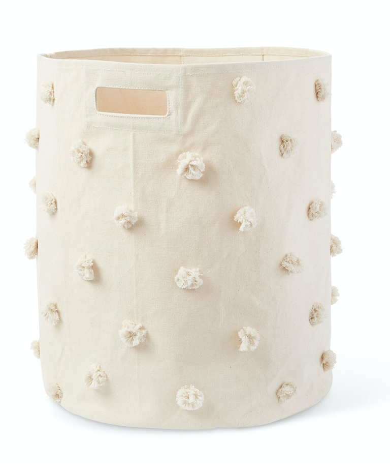 Pom Pom Hamper Natural