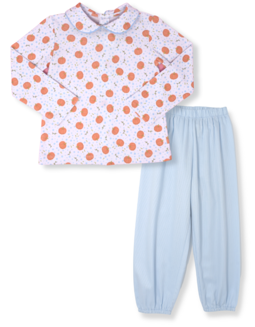 Hand Picked Sibley Gathered Pant Set Pumpkin