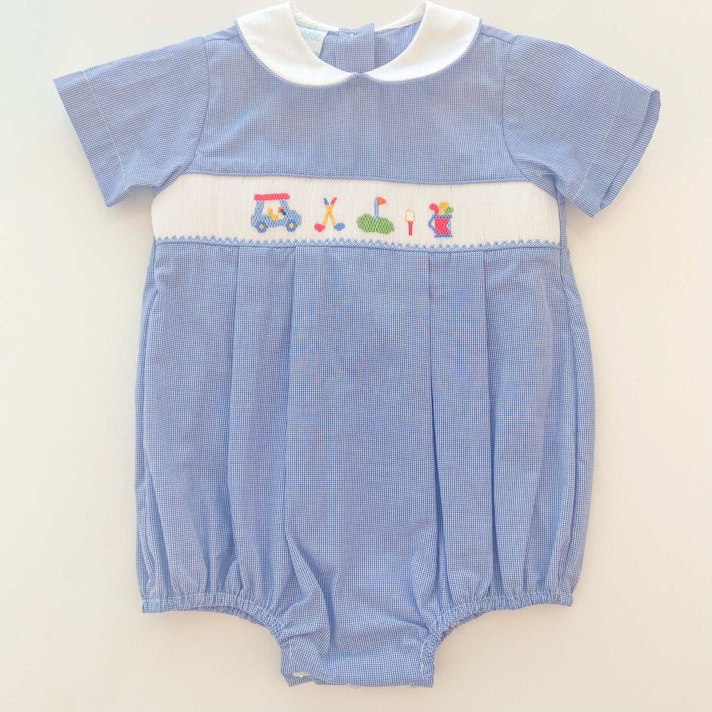Golf White Collared Bubble