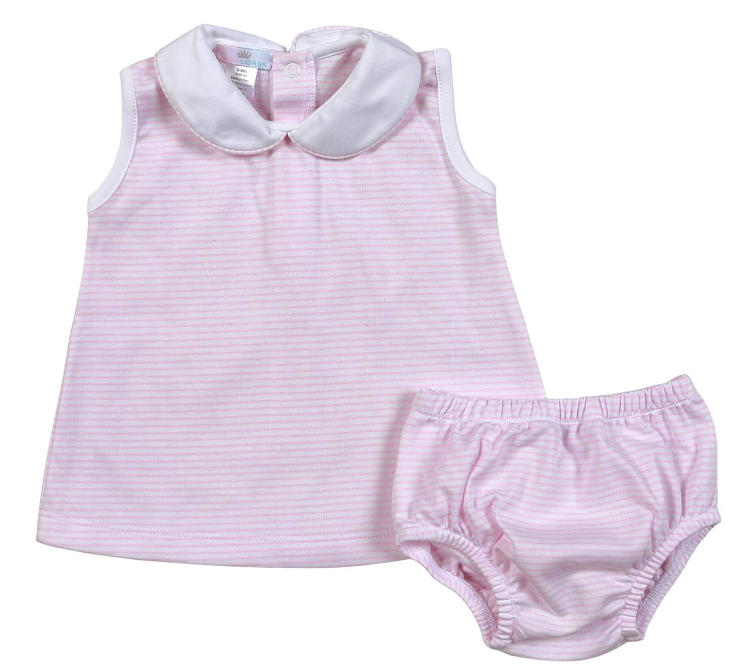 PINK STRIPES DIAPER Cover Set PSP-220