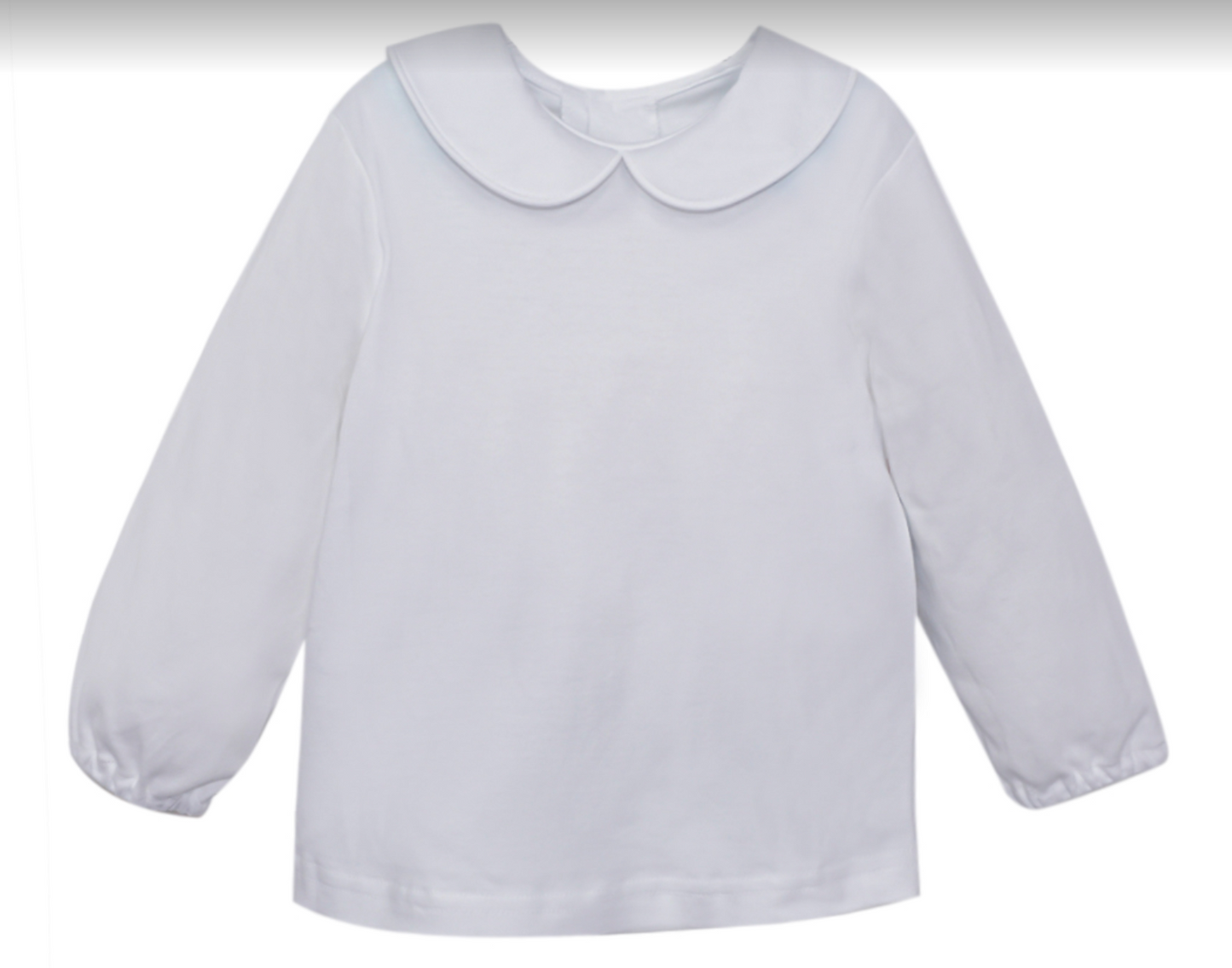 Boys Long Knit Shirt XCS B White