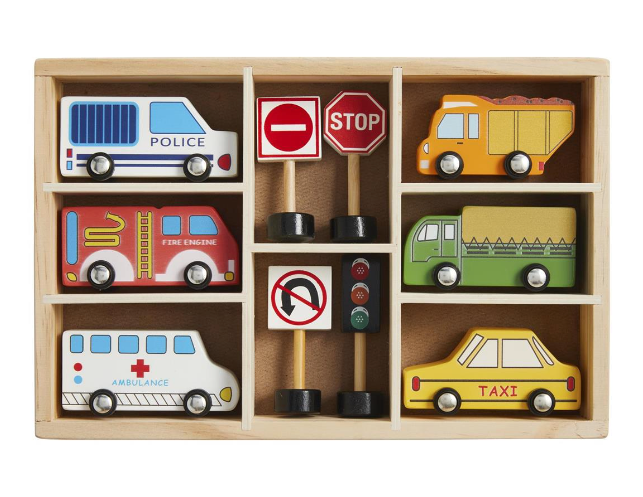 Boxed Car Set