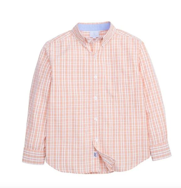 Button Down Shirt Naples Plaid