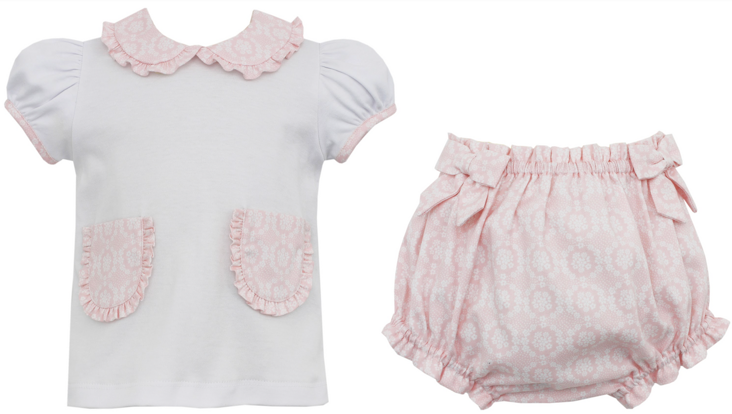 Group 5 Bloomer Set Pink Print 176C