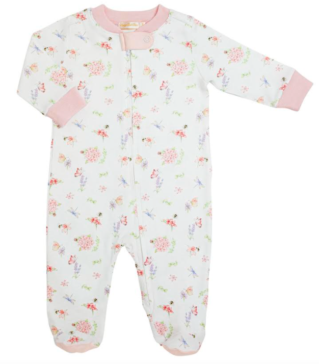 Botanical Zipped Footie