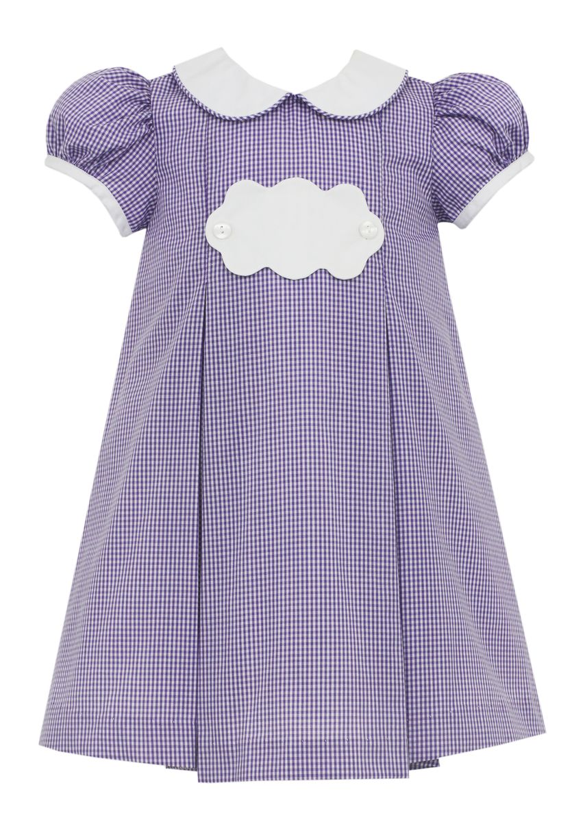 PURPLE GINGHAM - Float Dress