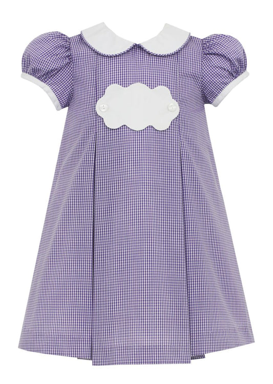 PURPLE GINGHAM - Float Dress