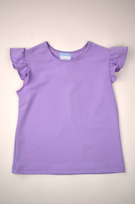 Lavender Angel Sleeve Top