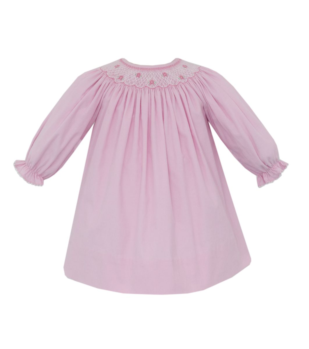 Charlotte - Pink Corduroy Bishop L/S 100AL