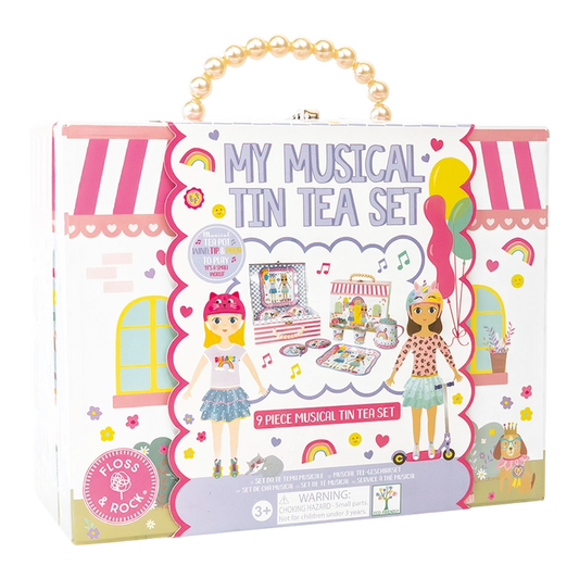 9 Piece Musical Tea Set - Best Friends