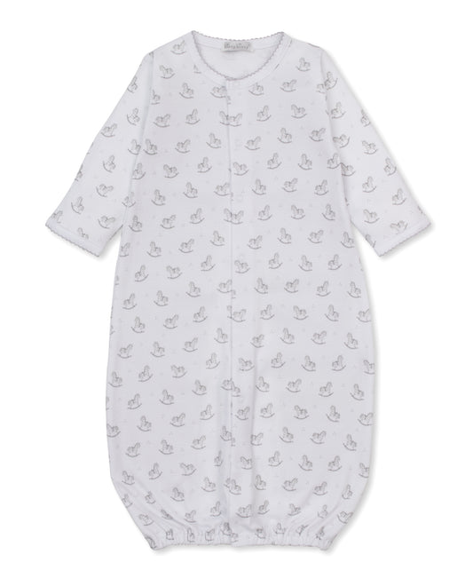 Converter Gown Print - Silver Gingham Rockers