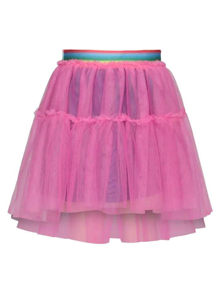 High-Low Mesh Tutu Skirt - Tween