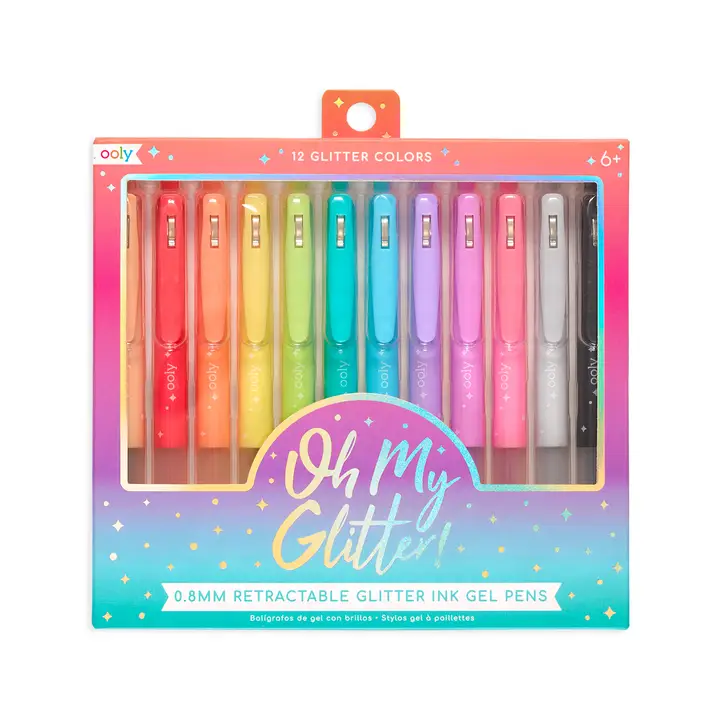 Oh My Glitter! Glitter Gel Pens - Tween
