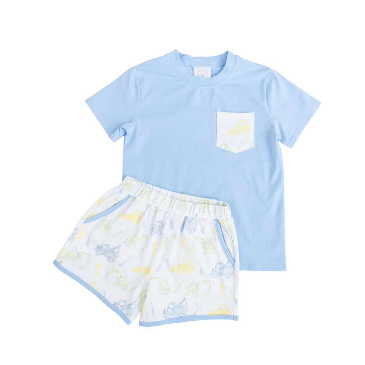 Watercolor Worksite Beckham Play Short Set