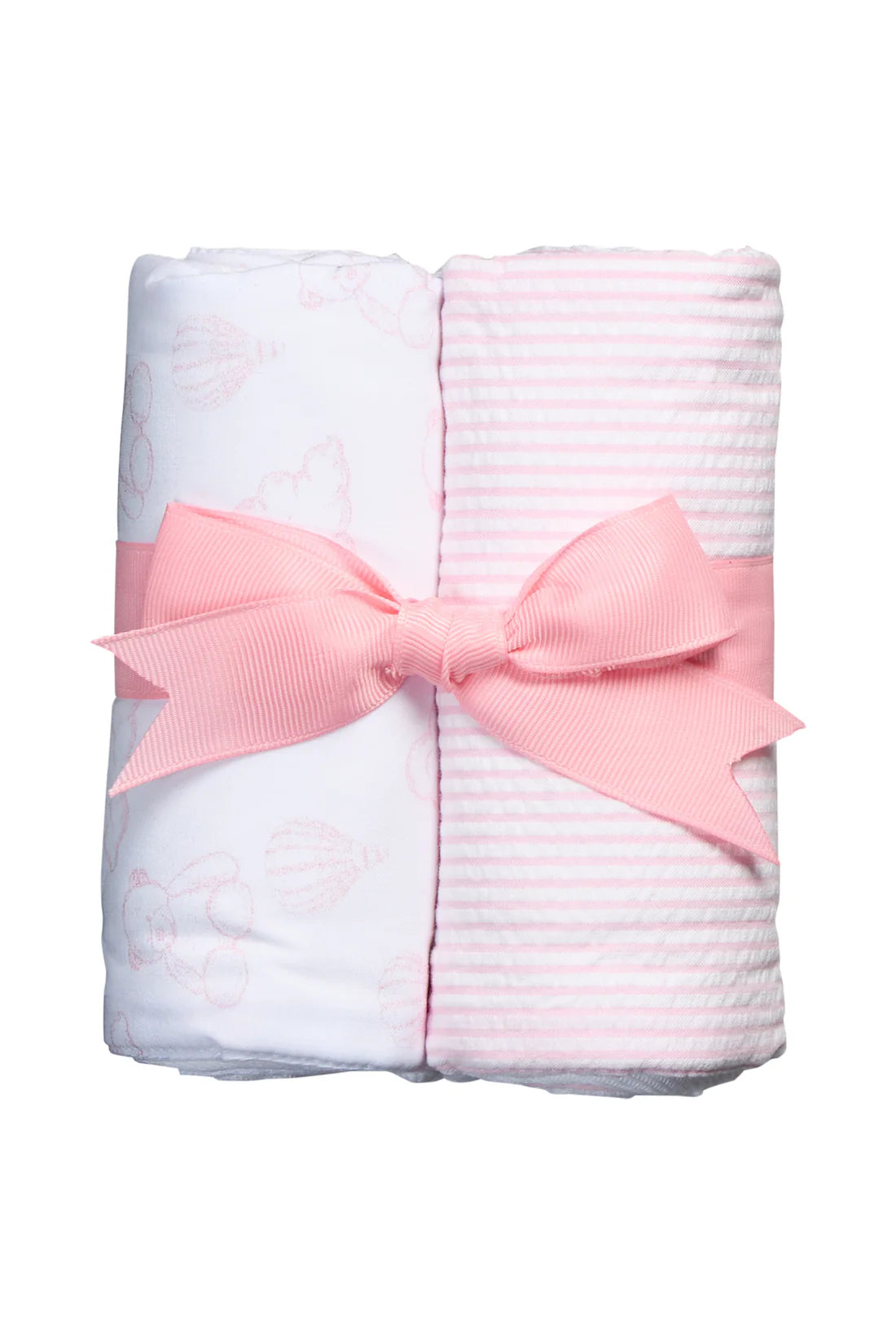 Teddy Bear Set of Two Burps Pink