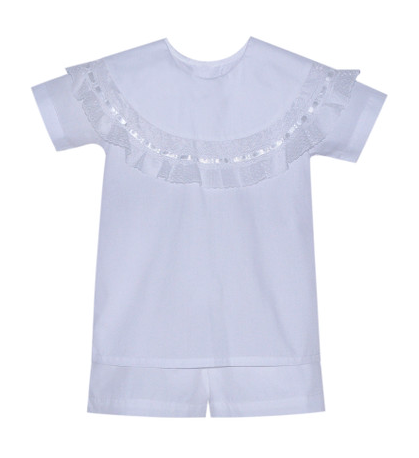 White Dawson Short Set