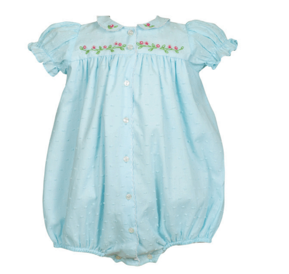 Vanna Swiss Dot Bubble Turquoise