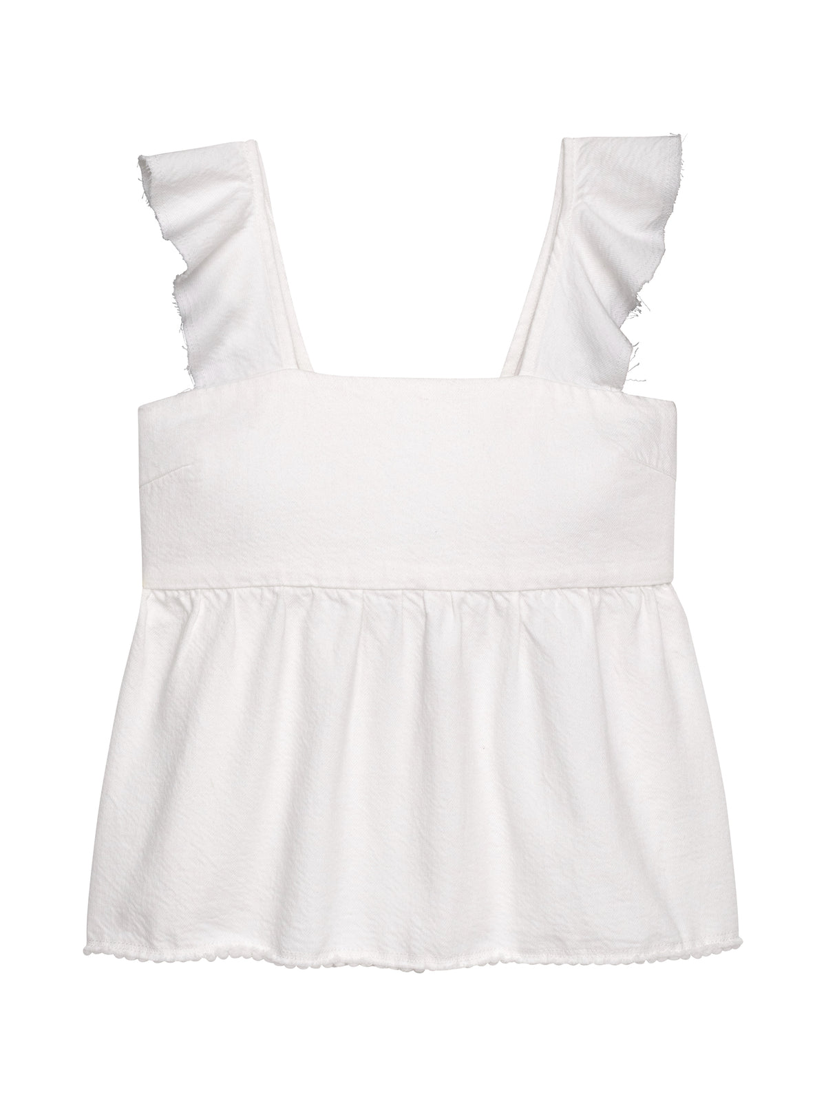 Meredyth Top - White Pearl