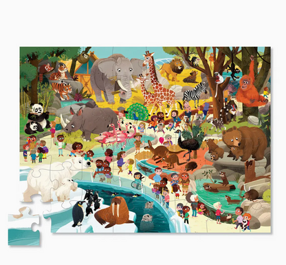 Day at the Zoo Puzzle 48 pc
