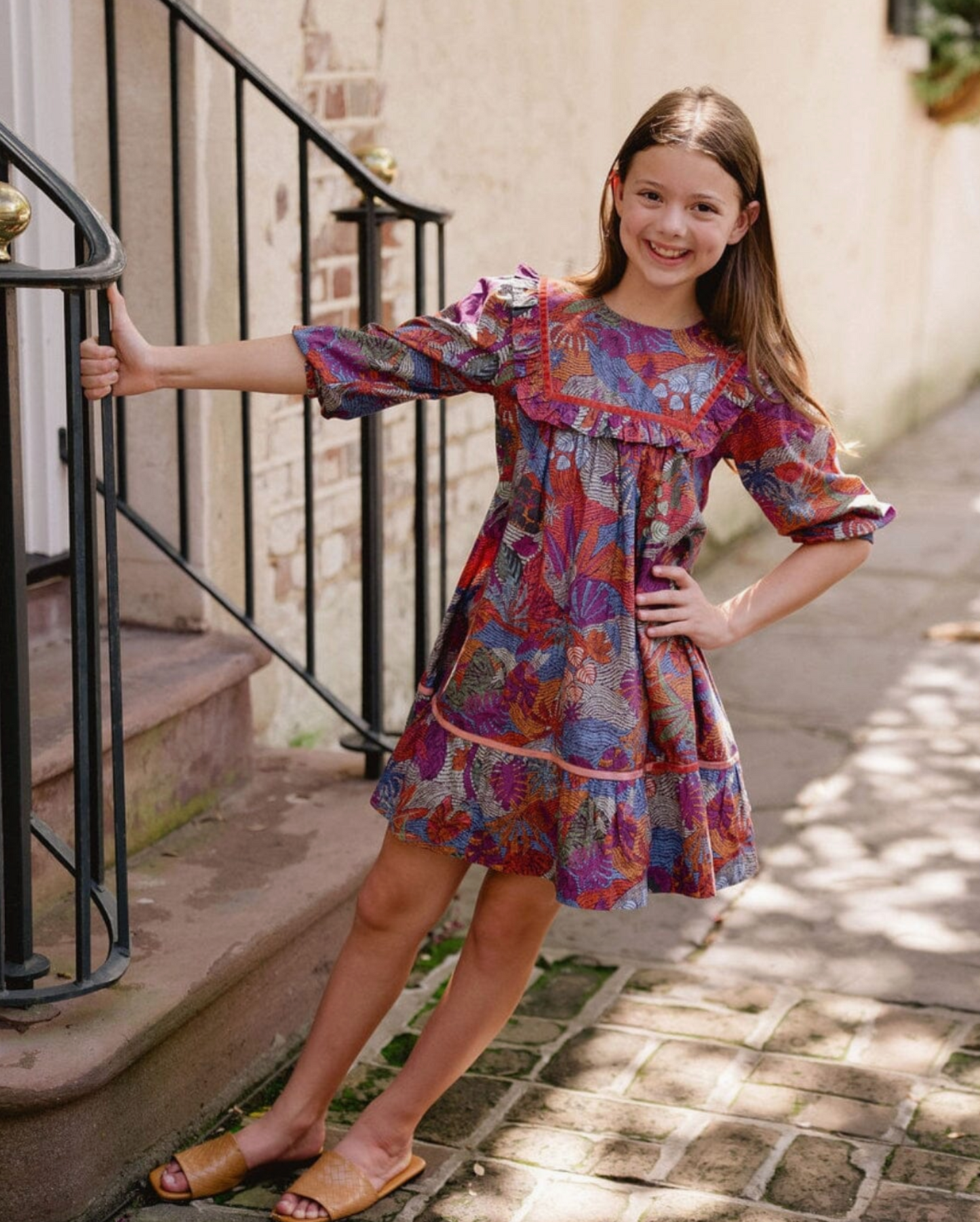 Blair Collar Dress - Tween