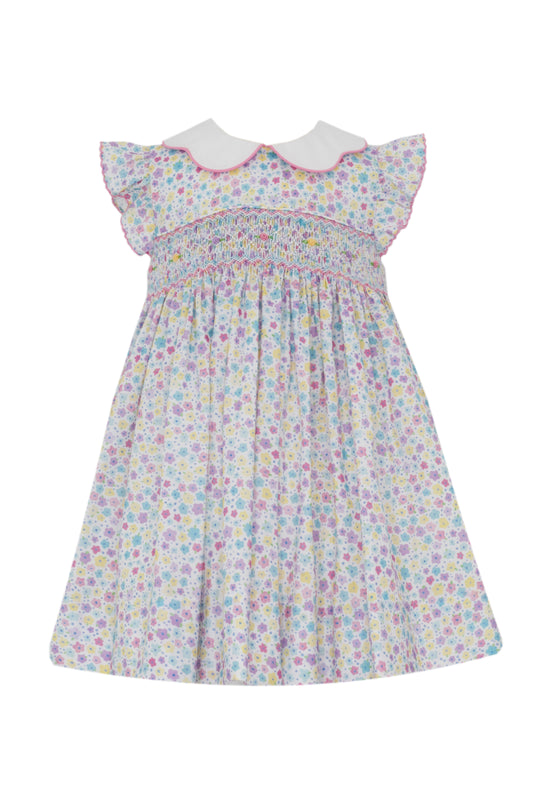Chloe Multi Color Floral Sleeveless Dress