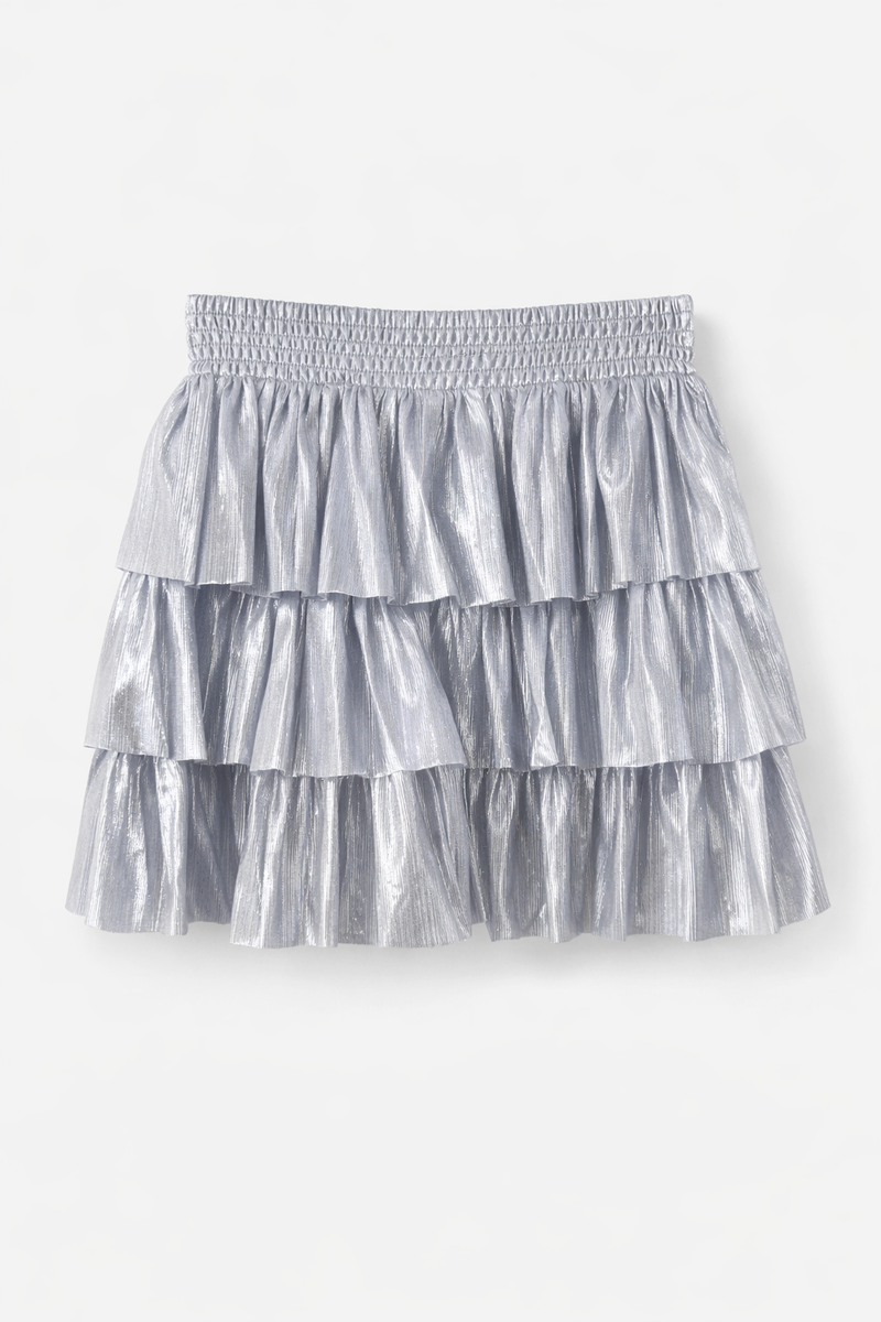 Moorea Skirt Silver - Silver