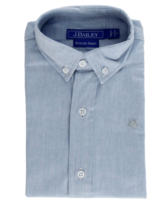 Oxford Shirt - Blue Roscoe