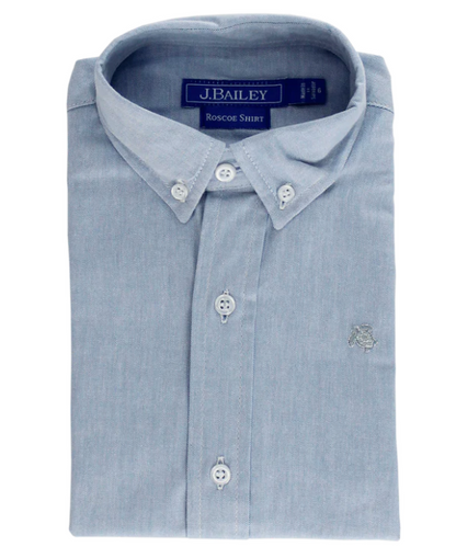 Oxford Shirt - Blue Roscoe