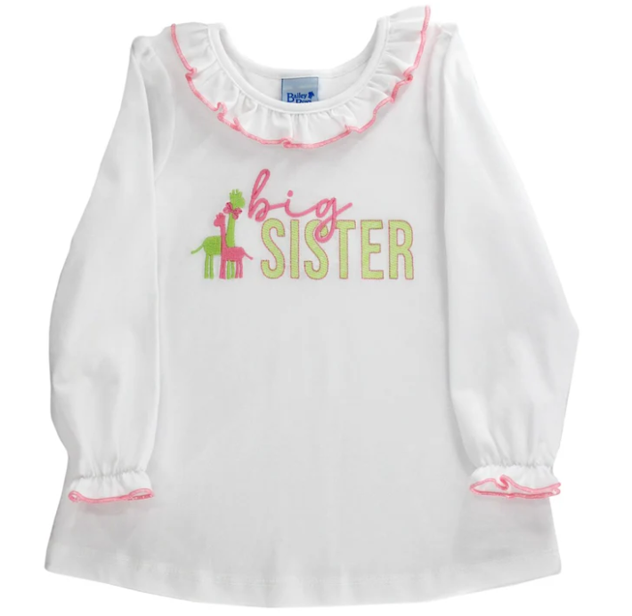 White Knit - Big Sister Giraffe