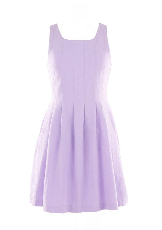 Willow Pleated Dress Lilac 26G14 - Tween