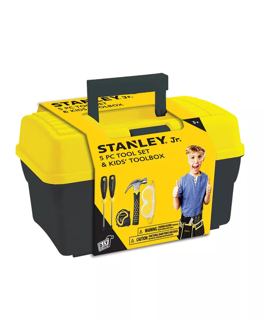 Stanley Jr. 5-Piece Tool & Toolbox Set