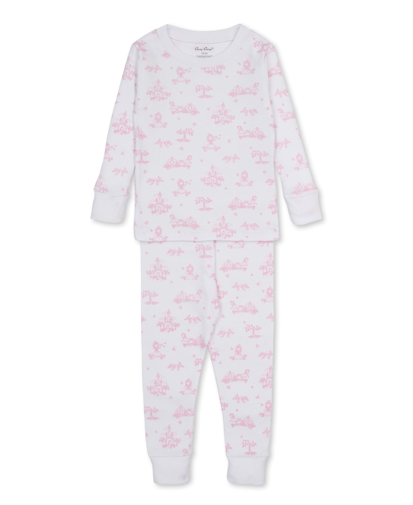 Toddler Pajama Set Snug Print - Princess Adventures
