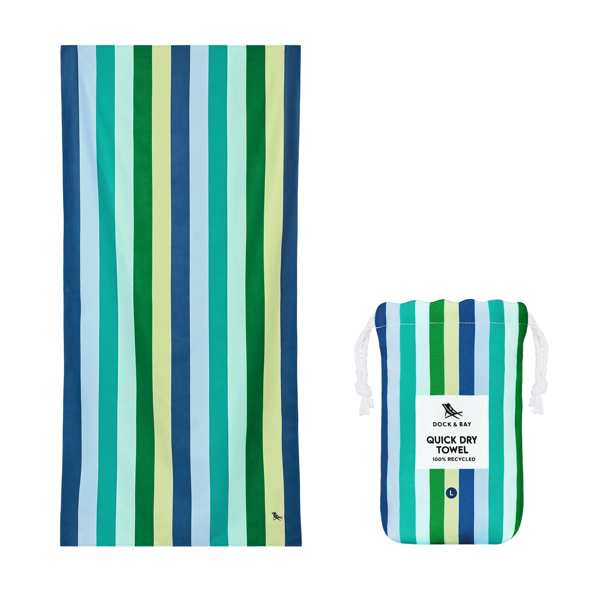 Dock & Bay Quick Dry Towel - Summer - Coastal Candy
