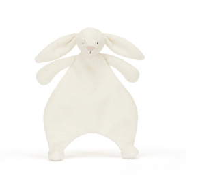 Bashful Cream Bunny Comforter