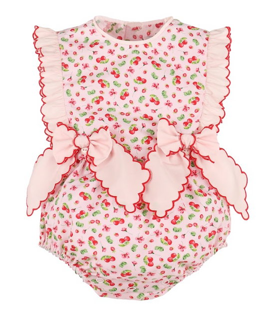 Summer Berries OB Girl Overall 3829