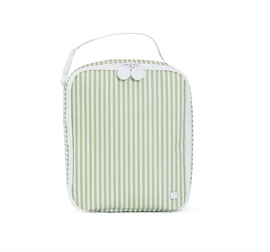 Lunch box Insulated Lunch Bag - Pimlico Stripe Sage