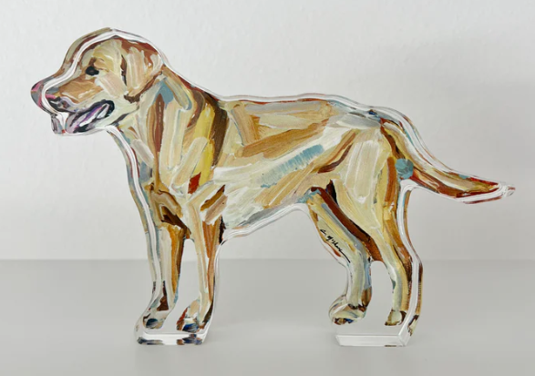 Yellow Lab Acrylic Cutout