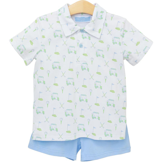 Caddy Club Polo Short Set
