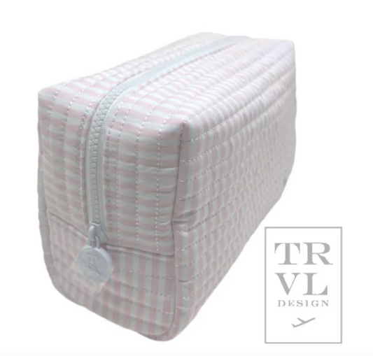 Quilted Everyday Bag - pimlico Stripe Pink