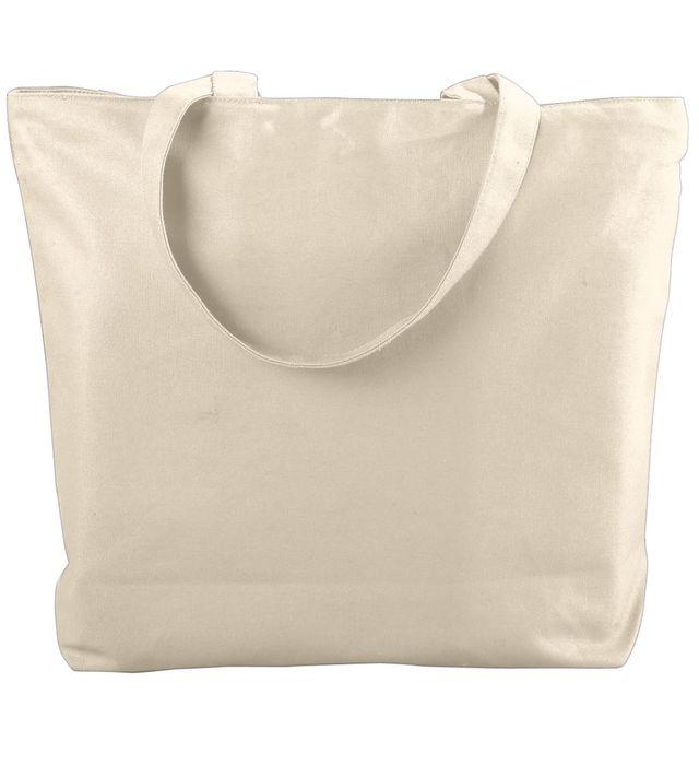 Embroidered Canvas Tote