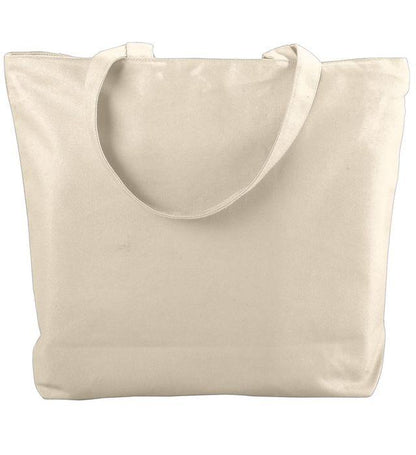 Embroidered Canvas Tote
